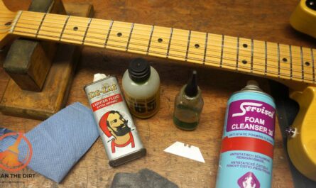 How to Clean Guitar Fretboard